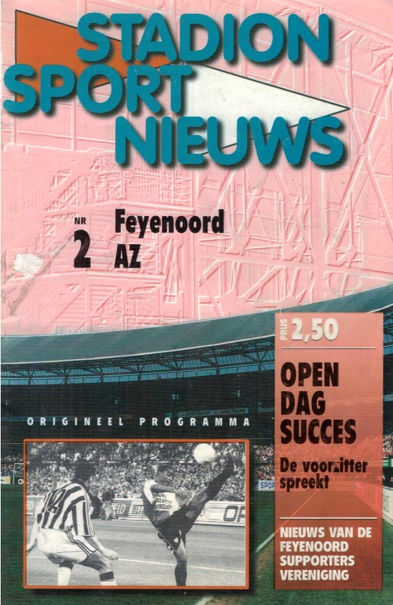 AZ Programma 19-aug-2000 Feyenoord uit